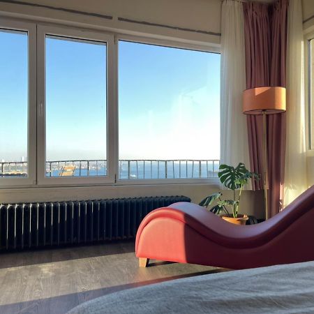 Art Loft , 270* Full Sea View In Cihangir Apartamento Istambul Exterior foto