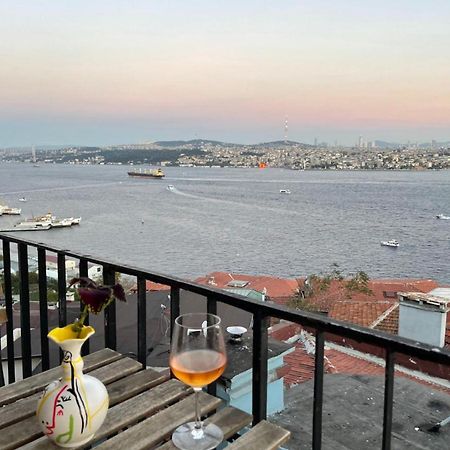 Art Loft , 270* Full Sea View In Cihangir Apartamento Istambul Exterior foto