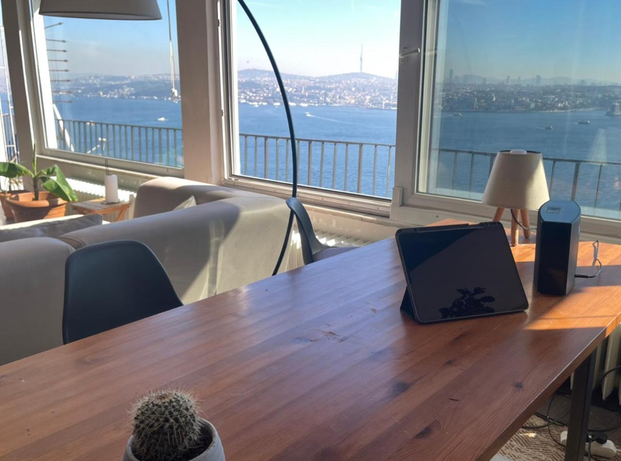 Art Loft , 270* Full Sea View In Cihangir Apartamento Istambul Exterior foto