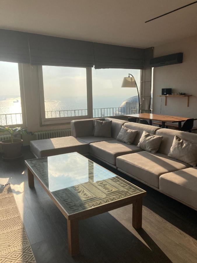 Art Loft , 270* Full Sea View In Cihangir Apartamento Istambul Exterior foto